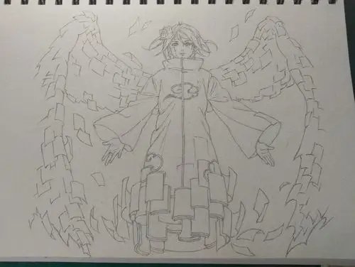 临摹学习君的小南……根据纸的大.