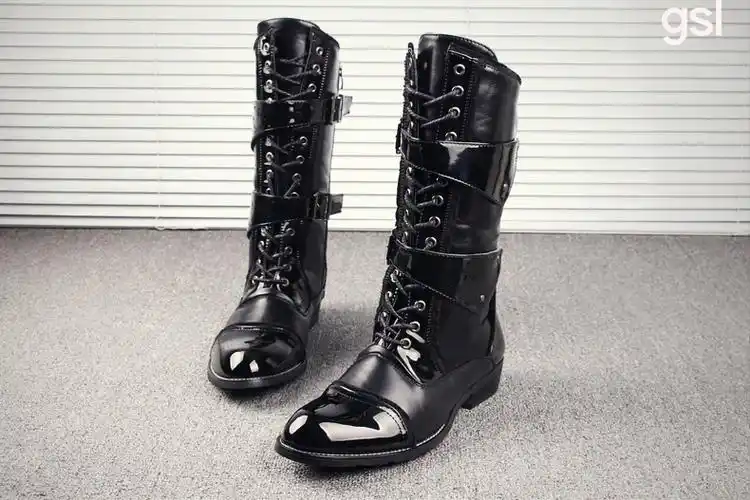 男士长筒高筒马术骑马靴西部牛仔骑士骑行机车马丁鞋皮靴过膝长靴品质