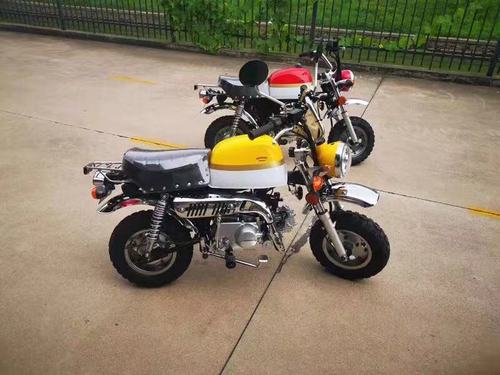 摩托金城jc70-8小金金童国四电喷迷你mini猴子摩托车整车