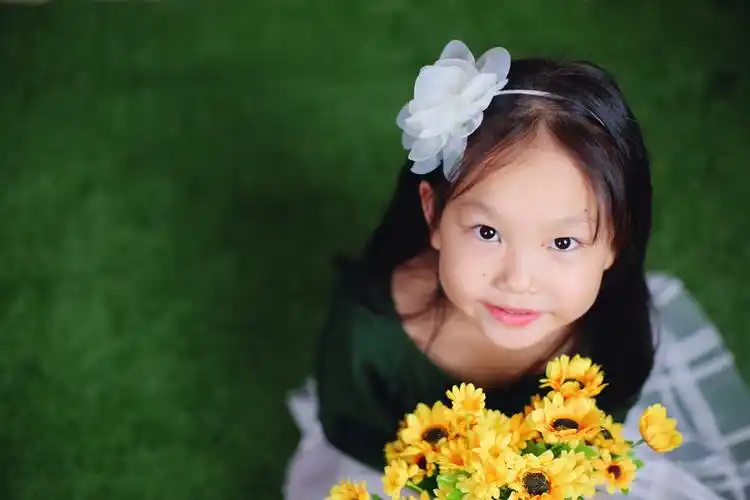 留住最纯真的笑容