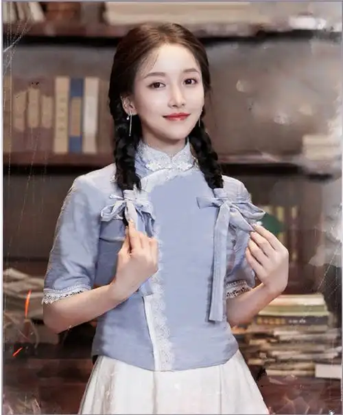 古装民国女士富家千金小姐五四学生装校园毕业写真民族服装