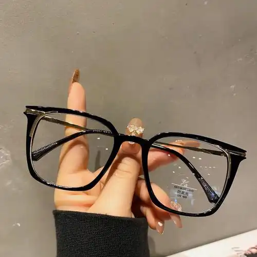 2021新款tr超轻素颜平光镜大框显脸小素颜框架女小红书同款配近视