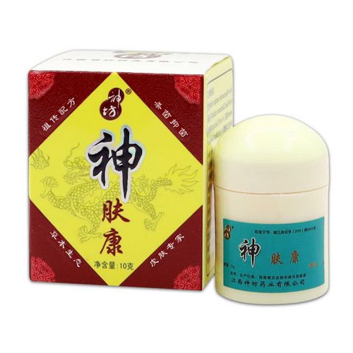 神坊肤康神乳膏神夫康草本抑菌软膏 1盒