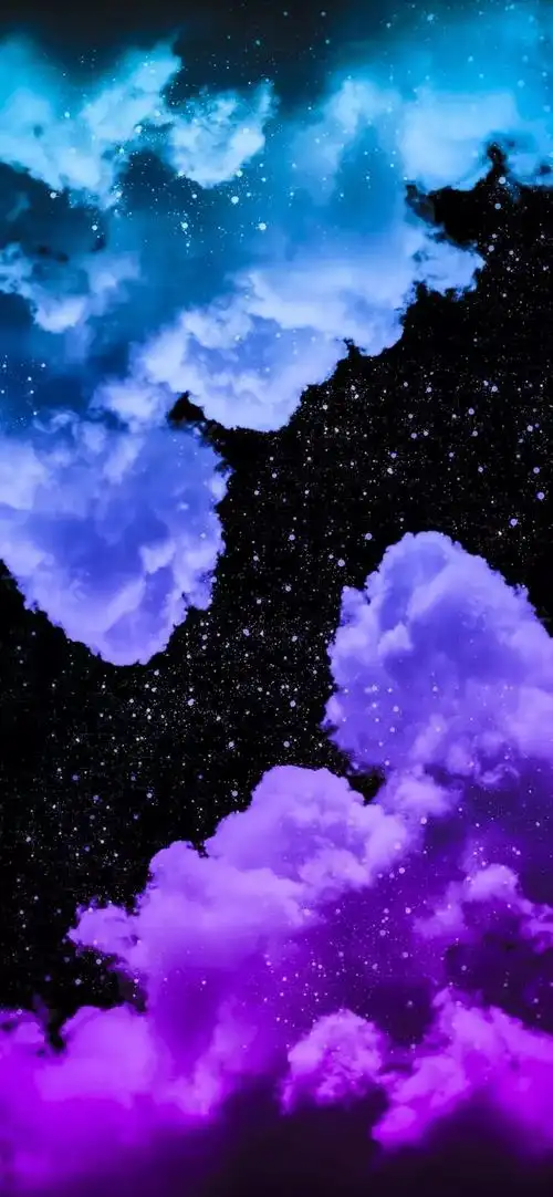 手机荧光壁纸能控制你