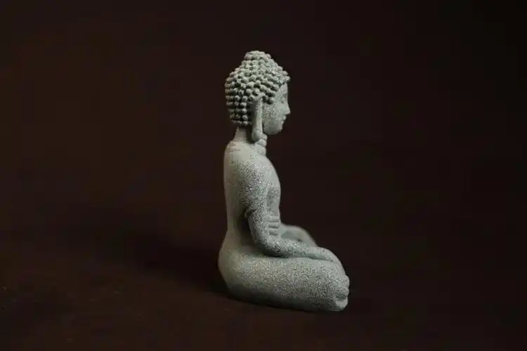 考试前拜拜 静一静 小坐佛 摆件 佛像石佛石头 小坐佛【图片 价格