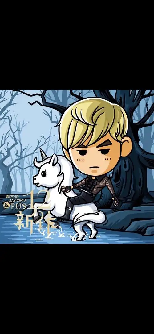 童年回忆杀##周杰伦#从小听到大的周杰伦,q版14张专辑封面,数不清听