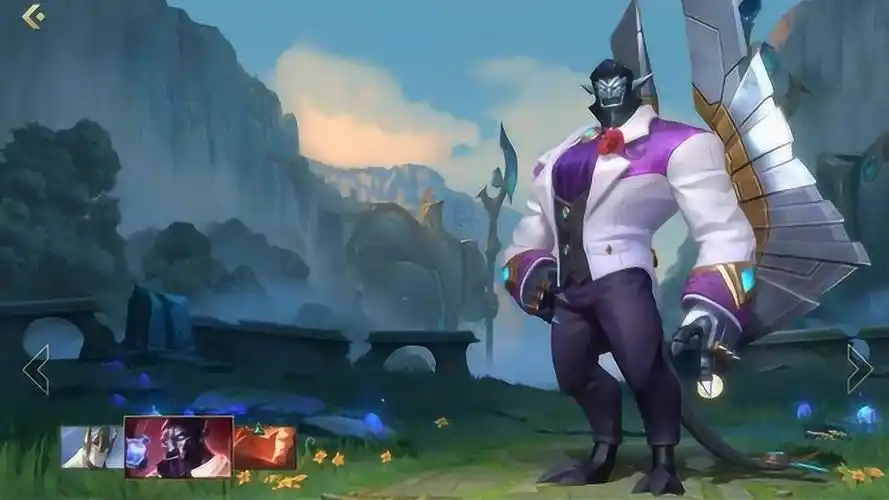 【英雄联盟手游】风执事 →加里奥训皮肤特效预览