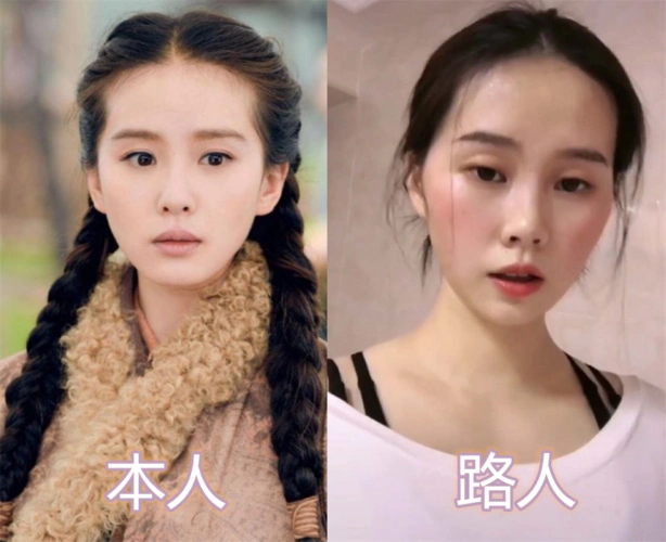 有种意外叫路人撞脸明星黄景瑜刘诗诗还好看到王源不是亲妹妹