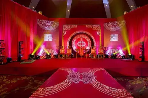 传统红色中式婚礼