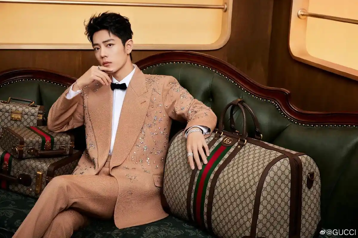 冷暖人间你是那唯一的光肖战gucci品牌代言人