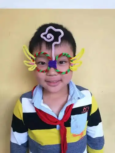 第311期有趣的线造型四年级手工线造型作品展示