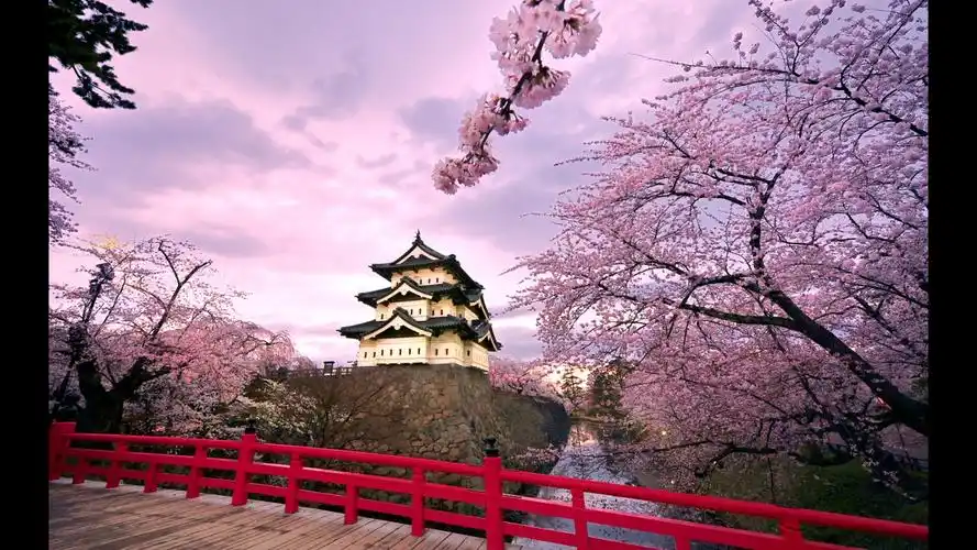 素材-日本风景-城堡