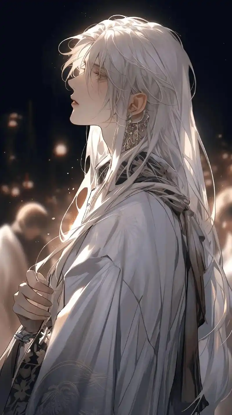 古风白发头像分享.#二次元 #动漫美图  #图片来自网络 # - 抖音