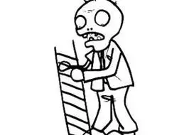 僵尸简笔画 僵尸简笔画图片大全