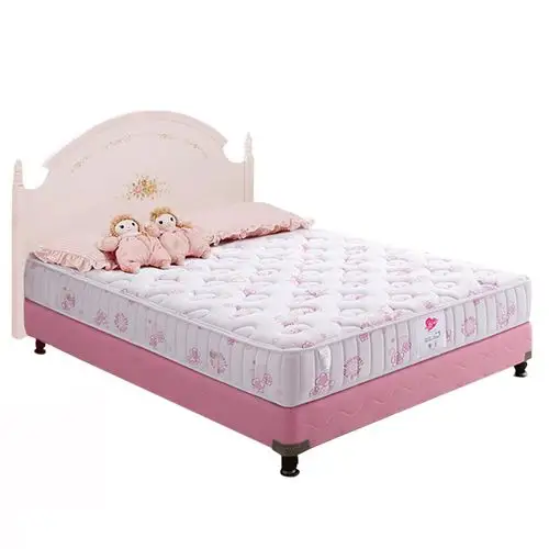 美国金可儿(kingkoil)7区独立袋装弹簧 护脊乳胶深睡款 儿童床垫硬