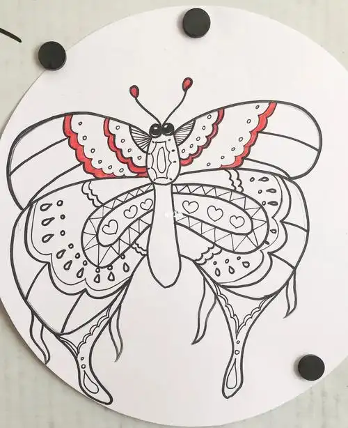 风筝610岁儿童画