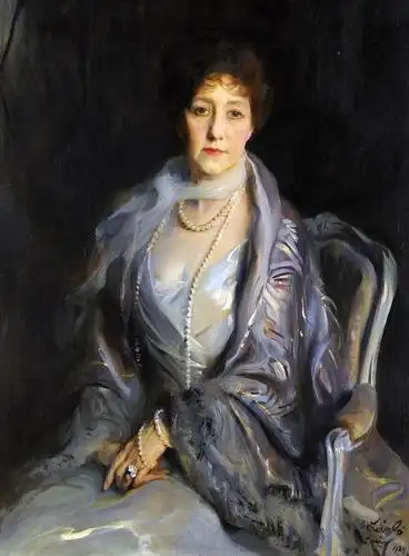 匈牙利画家lászló笔下的皇室和贵族肖像画