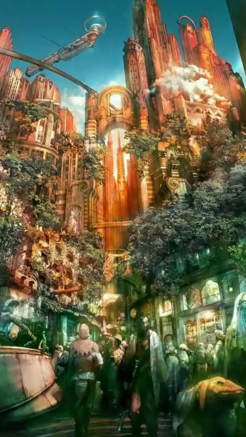 动漫手机壁纸场景建筑系列走起