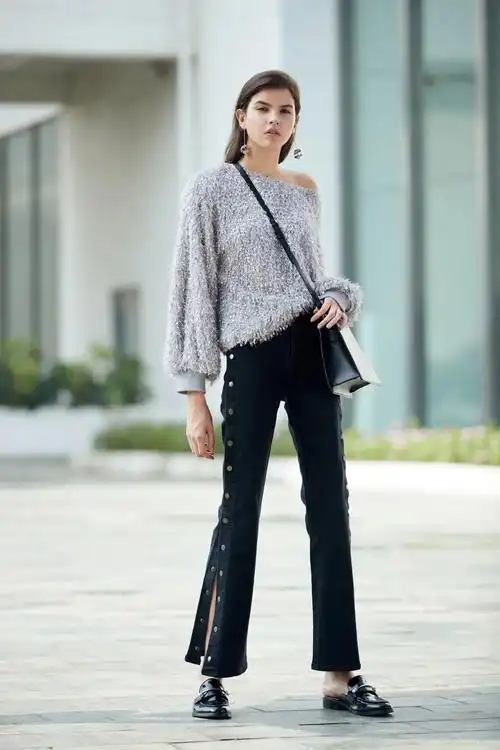 别再卷裤脚了2020年春夏最流行的裤子长这样