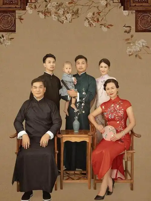 原创年末想拍全家福?服装造型都帮你们准备好了,照着穿温馨又上照