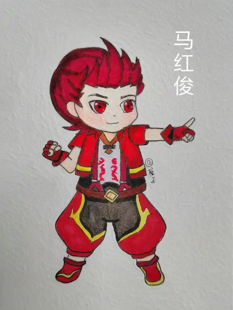 《斗罗大陆》马红俊动漫手绘详细过程图.#动漫#动漫手绘#动漫 - 抖音