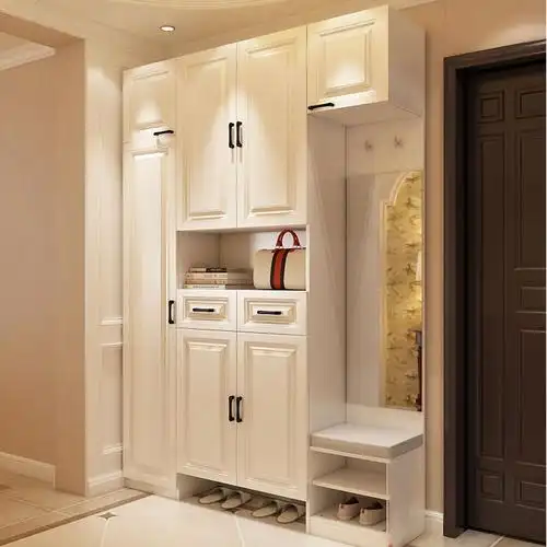 进门整体鞋柜家用门口大容量简约现代入户门厅柜多功能柜子储物柜已售