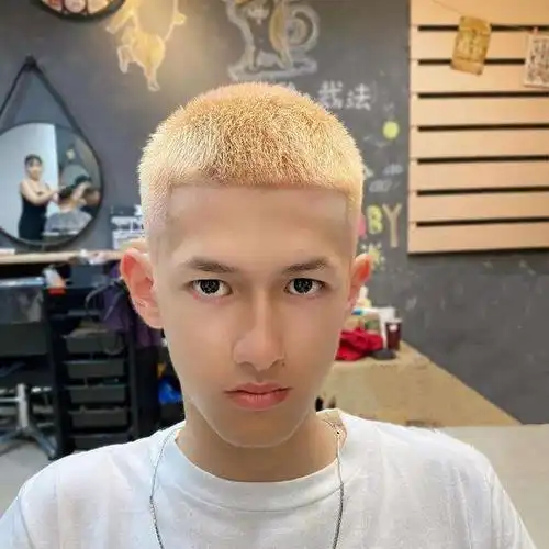 社会人发型寸头 男生清爽短发 寸头-图片大观-奇异网