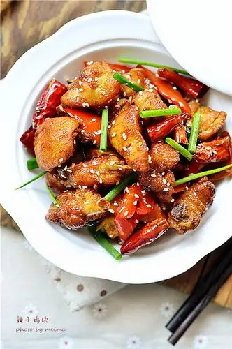 (图)辣子鸡块_辣子鸡块的做法-家常菜-美食城