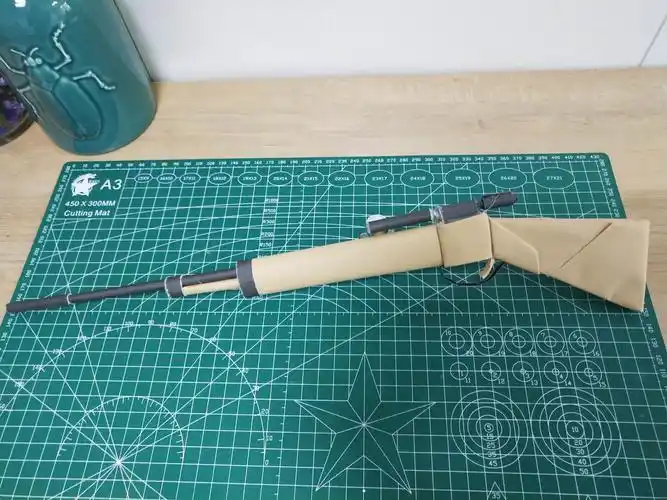 折纸三级头98k 手工折纸大全-普车都