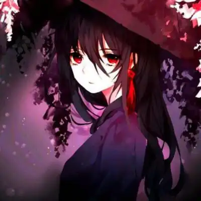 二次元动漫头像女生漫头#冷瞳