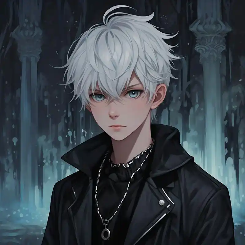 94病娇暗黑系男头94 沉浸在黑暗中的病娇少年,带着一丝神秘与危险