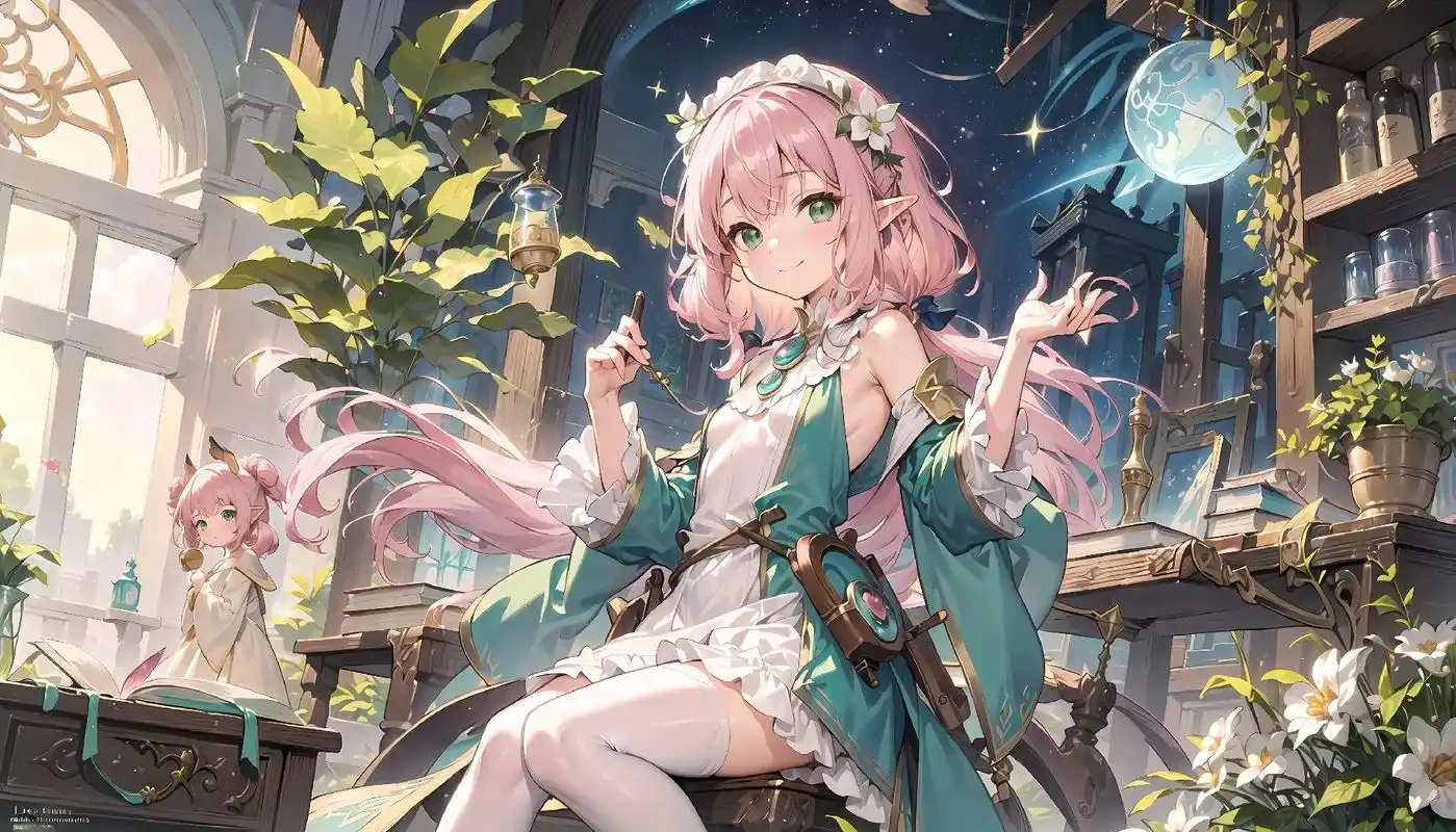 可爱即正义.#动漫壁纸 #精灵书房  - 抖音