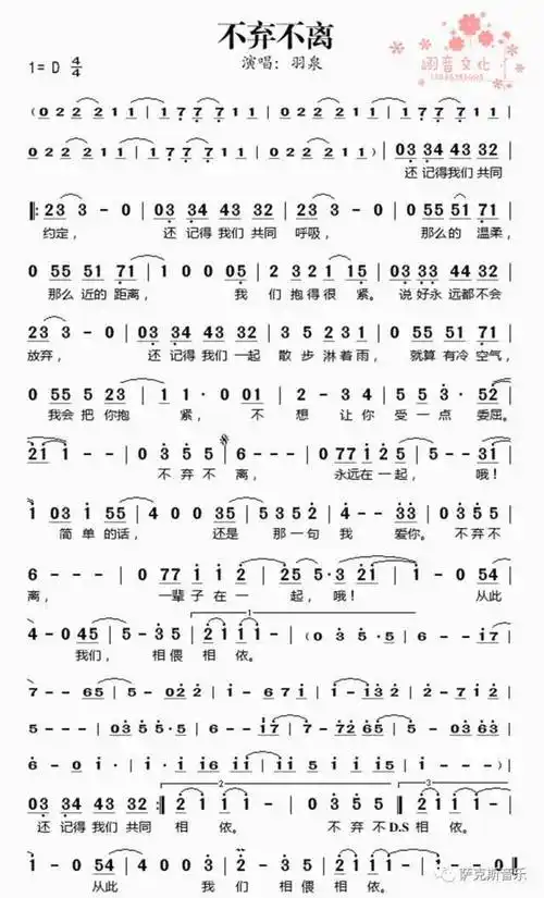 不离不弃羽泉经典爱情歌曲优美萨克斯音乐