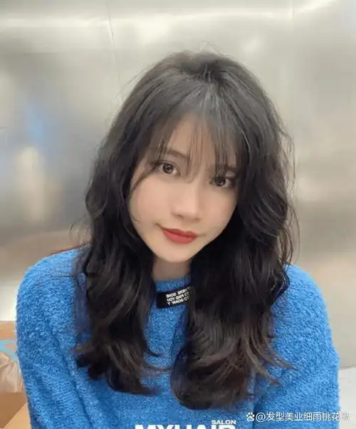 中长发怎么烫,都好看
