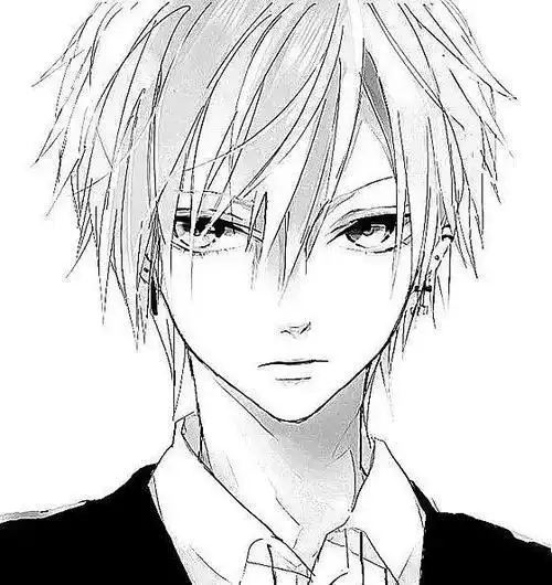 男孩子简笔画简笔画帅气男生过程动漫男生头像 帅气 高冷动漫 简笔画