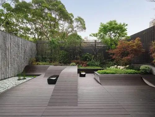 大户型现代风格装修花园效果图