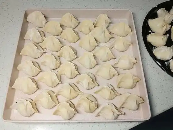 辰辰妈8665做的韭菜虾仁肉馅饺子