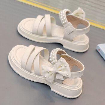 mmanyutie女童凉鞋312岁小女孩穿的公主鞋夏天时尚软底轻便中大童学生