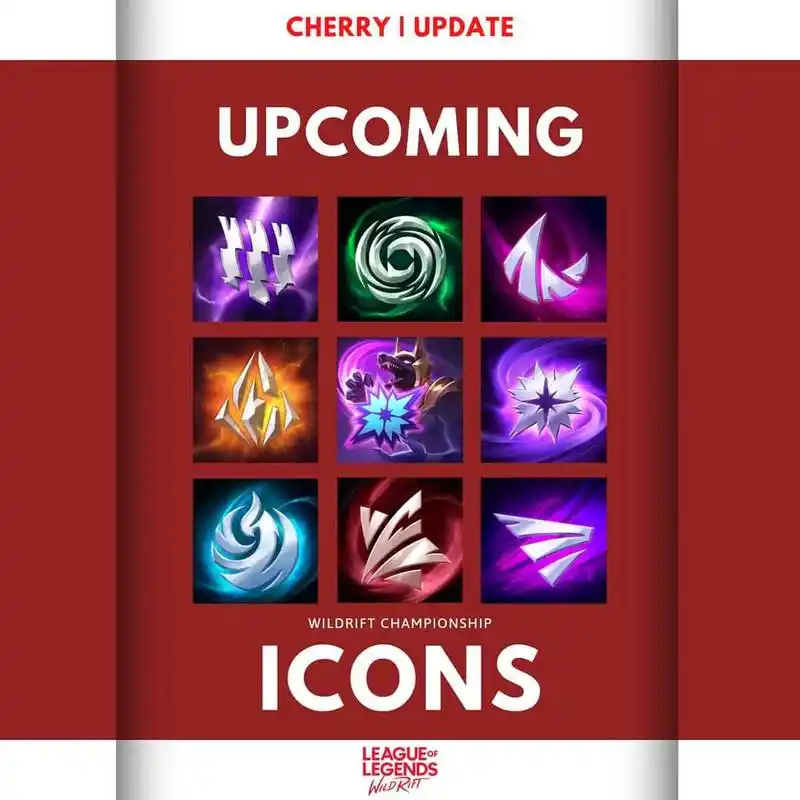 英雄联盟手游全球冠军杯赛区头像