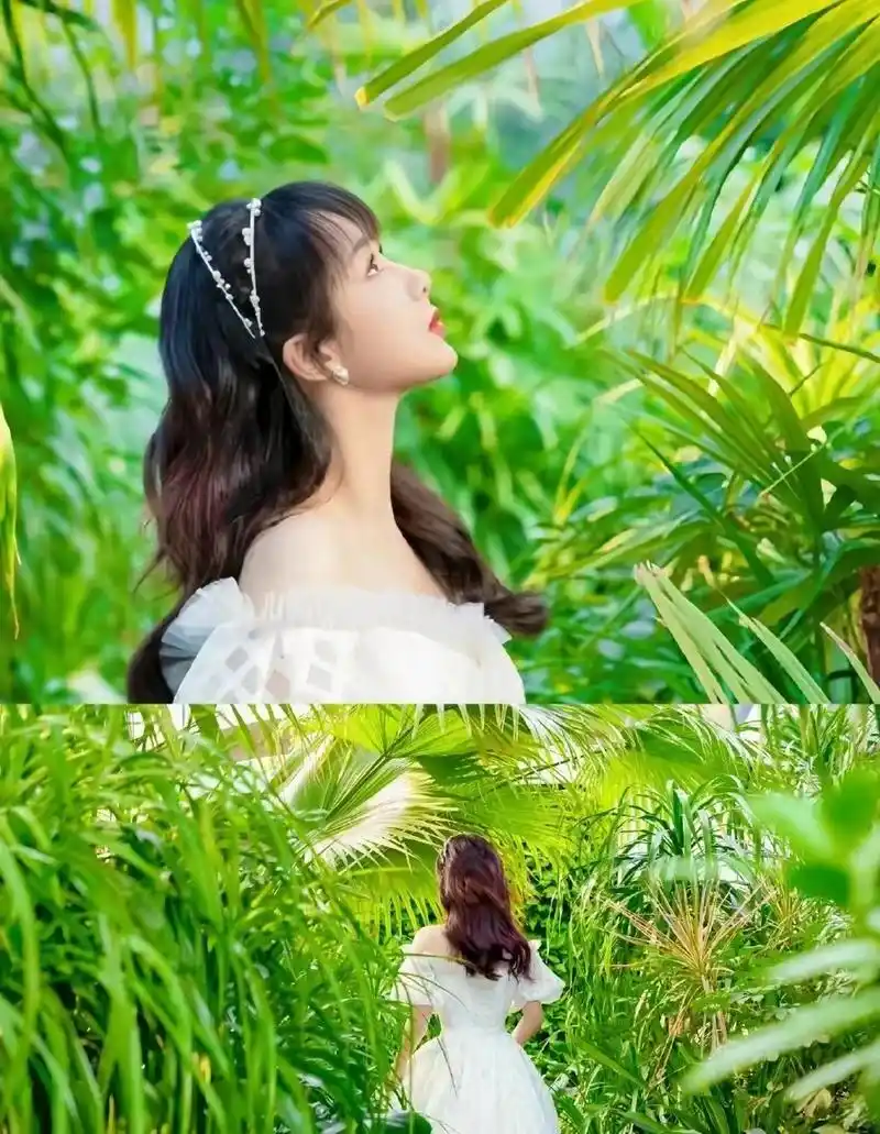 杨紫,一袭白色抹胸荷叶边连衣裙,太美了.