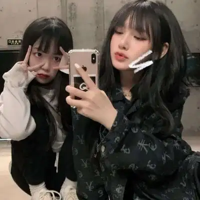 宸祠气质微信一对两张闺蜜头像