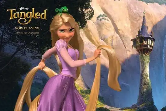 迪士尼于2010年推出的一部动画电影,灵感来源于经典童话故事"长发公主