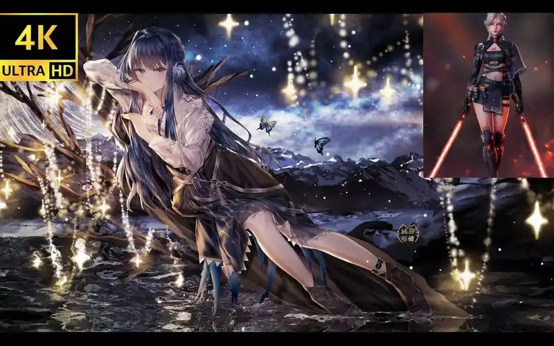 [4k wallpaper engine ]"你老婆"高清动态壁纸