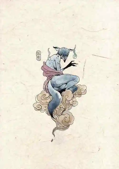 百鬼图大概囊括了中国流传已久的各种鬼怪共一百只,并将它们绘画成图