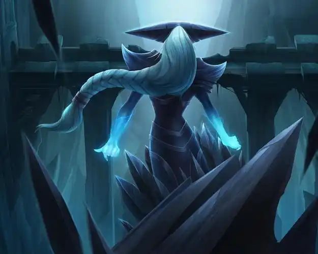 lol冰霜女巫丽桑卓壁纸_英雄联盟游戏美女