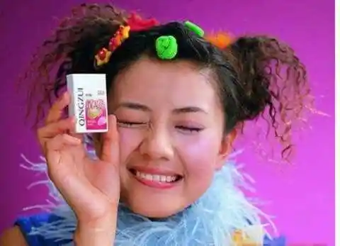 李湘早年拍的内衣广告估计她自己看了都想笑