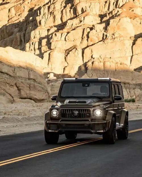 巴博斯奔驰大g外观霸气十足