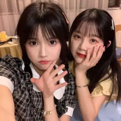 优质双人闺蜜头像