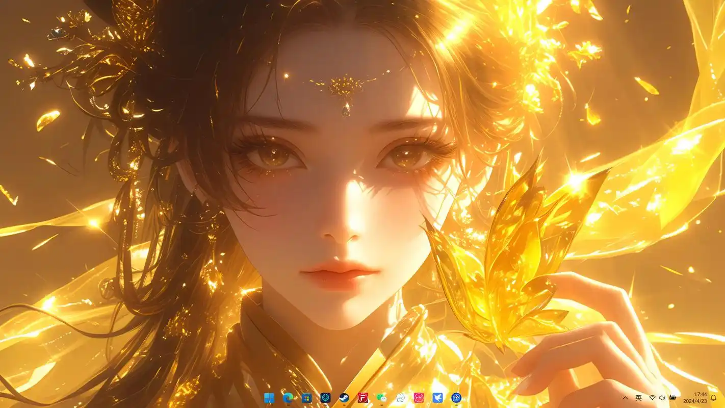 wallpaper #电脑壁纸 1.girl-金蝶 2.红妆 3