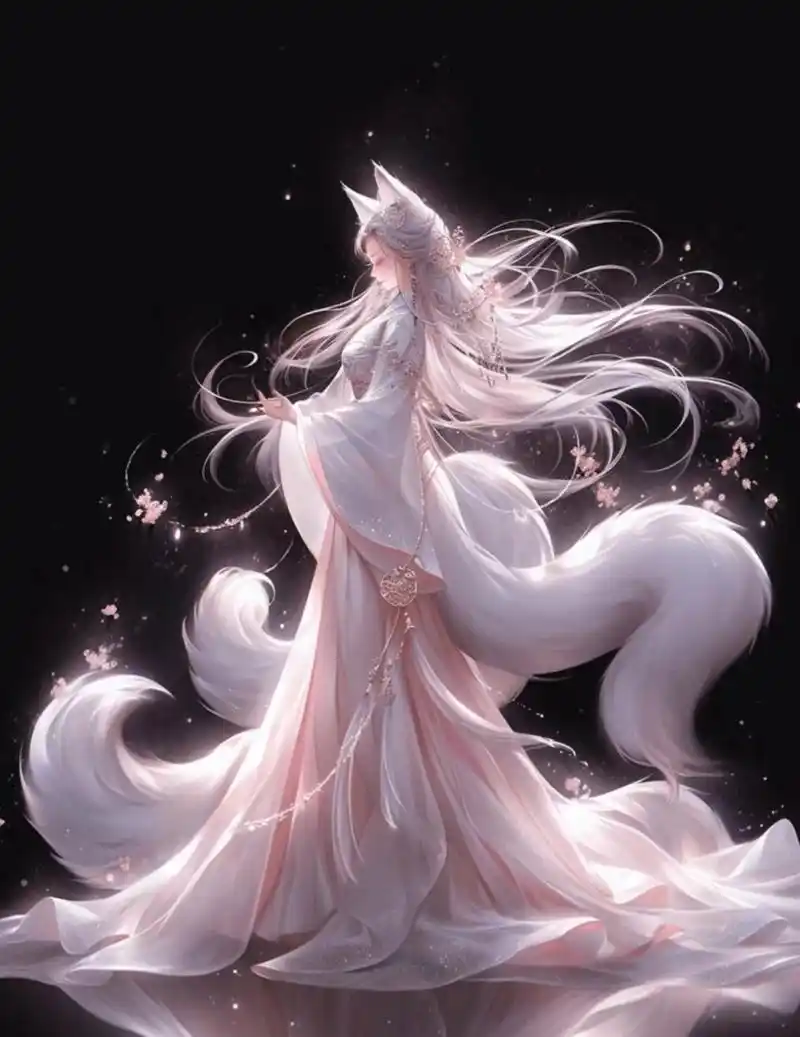 九尾狐仙唯美头像壁纸